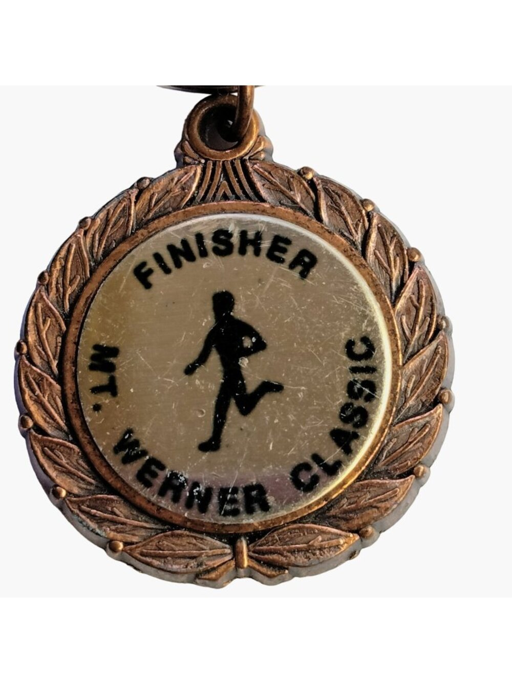 Mt Werner Classic Finisher Medal Keychain Steamboat Springs Colorado Race